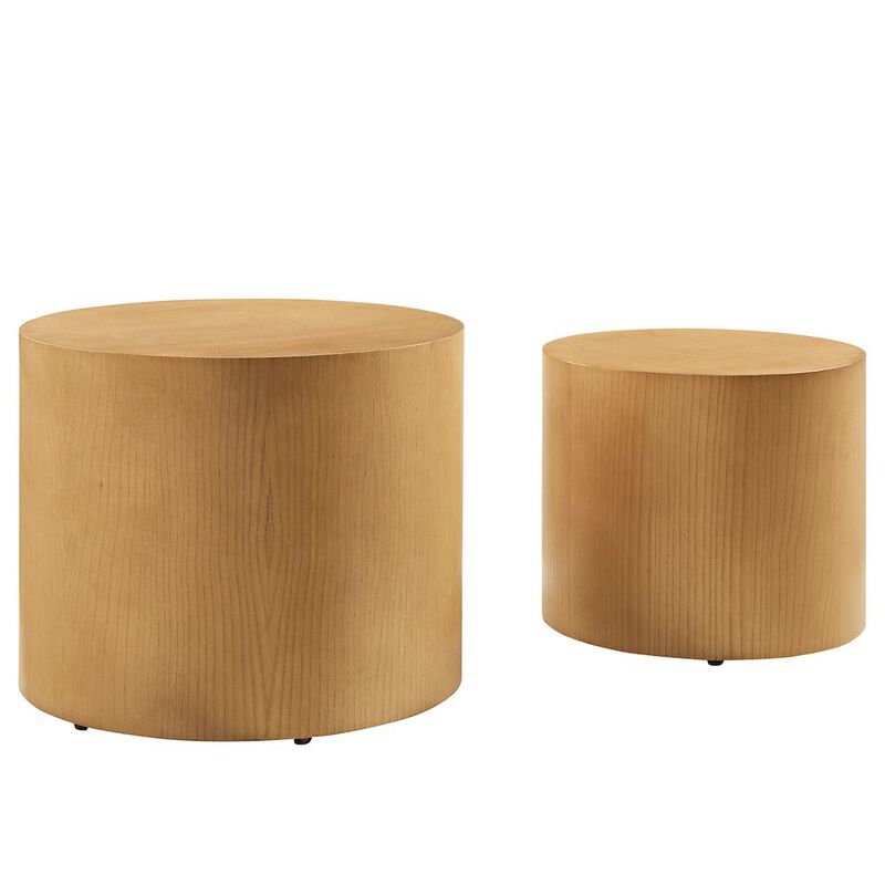 Amani Round Nesting Coffee Tables Set of 2 image number 0