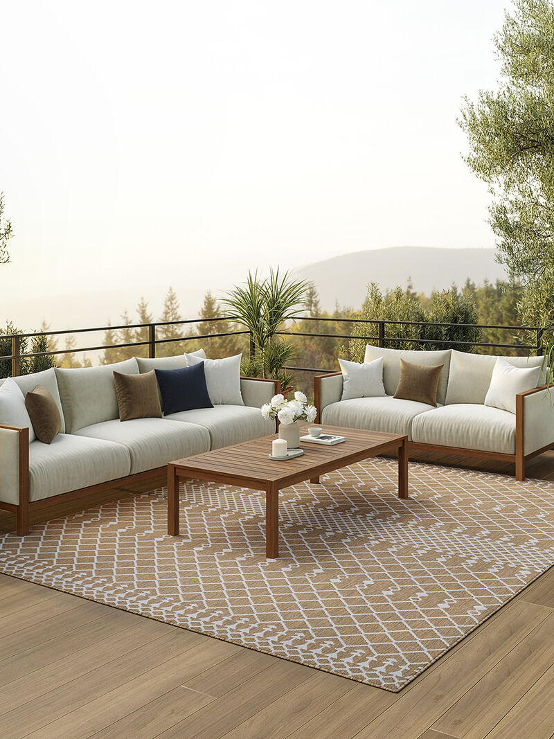 Positano POS02 Jute 7' x 10' Rug image number 9