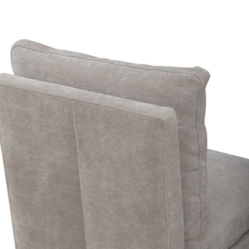 Liberty Furniture Accent Dining Chair with Castors - Squared Back - Truffle Upholstry image number 5