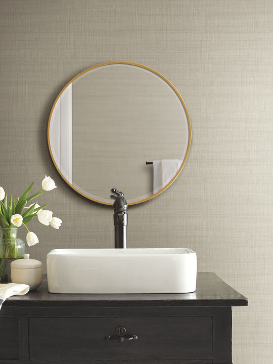 Washed Cotton Linen Wallpaper
