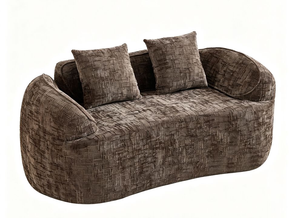 Kihe two - person compress sofa