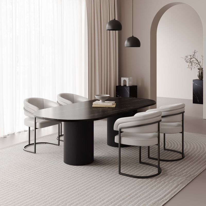 Augusta Gray Dining Chairs (Set of 4)