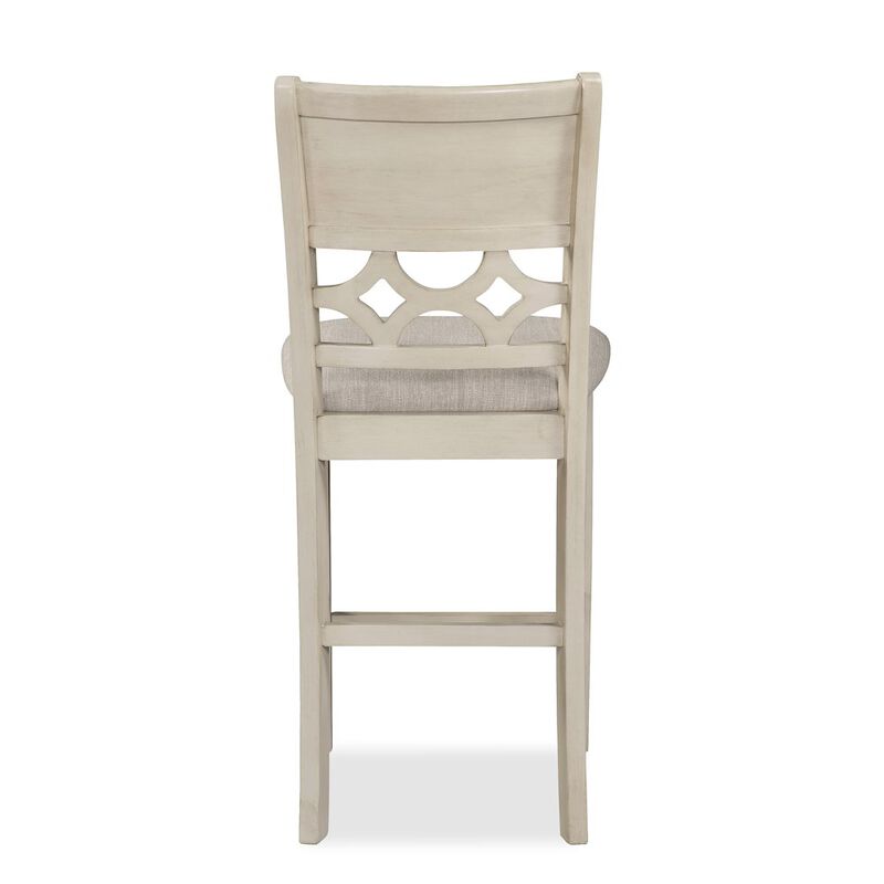 New Classic Furniture Furniture Mitchell 5-Piece Solid Wood Counter Set in Brown