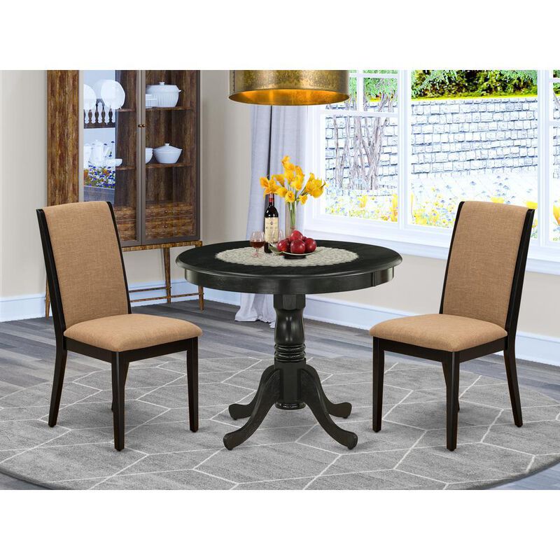 Dining Room Set Wirebrushed Black