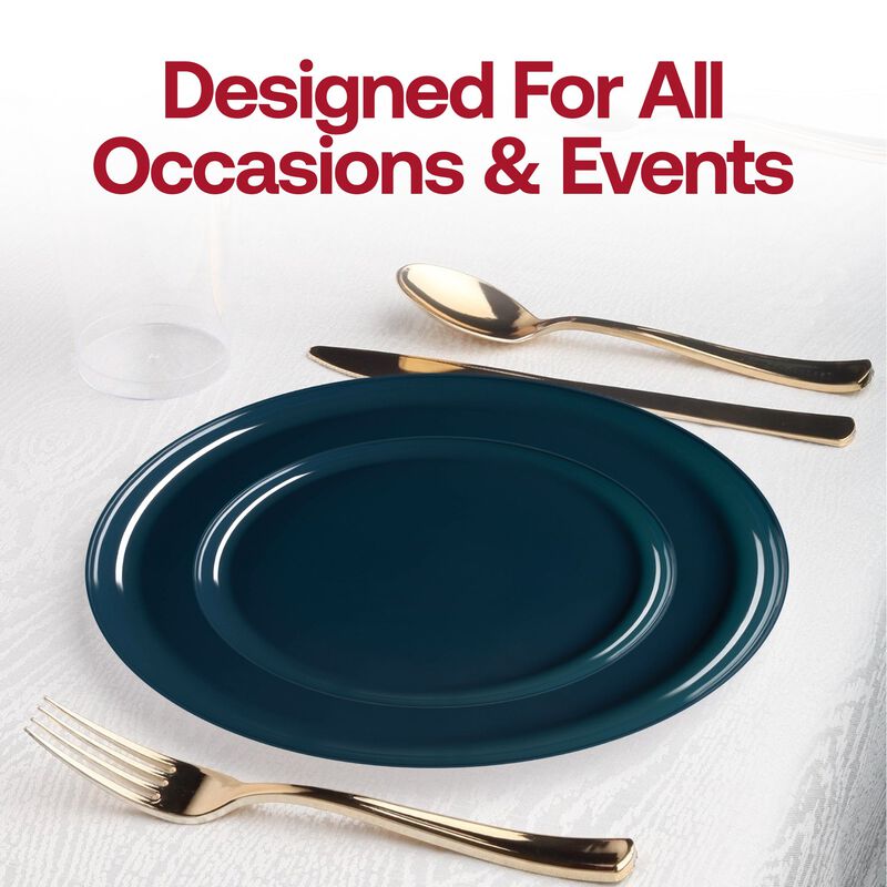 6.25" Flat Round Plastic Pastry Plates (240 Plates) image number 6