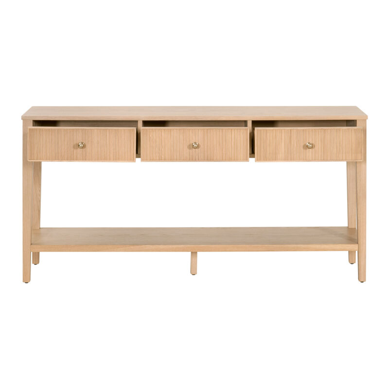 Highland 3-Drawer Console Table image number 2