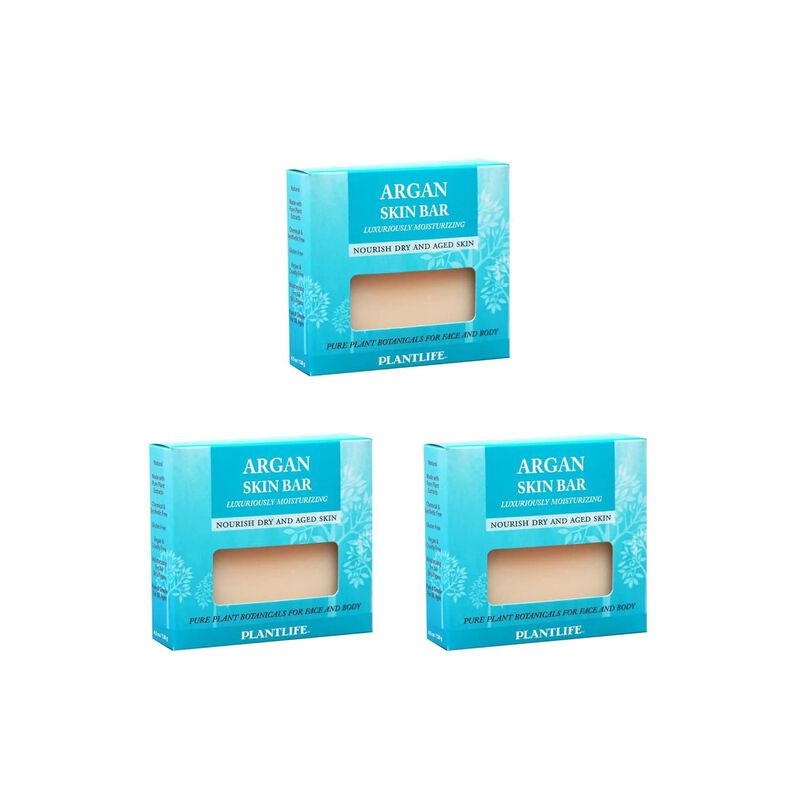 Plantlife Bar Soap - Argan 3 Pack image number 1