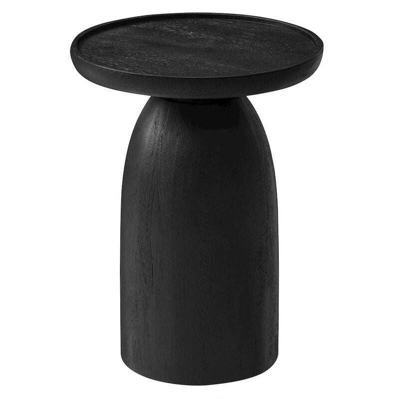 Holloway Round Wood Side Table image number 3