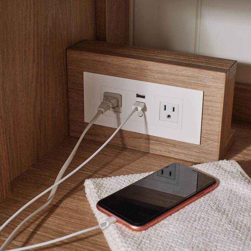 Vinnova Design 36 Single Vanity with White Grain Stone Countertop Without Mirror