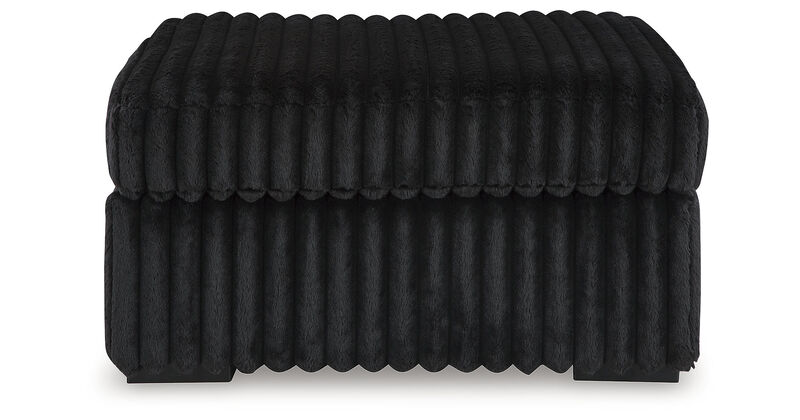 Midnight-Madness Oversized Accent Ottoman