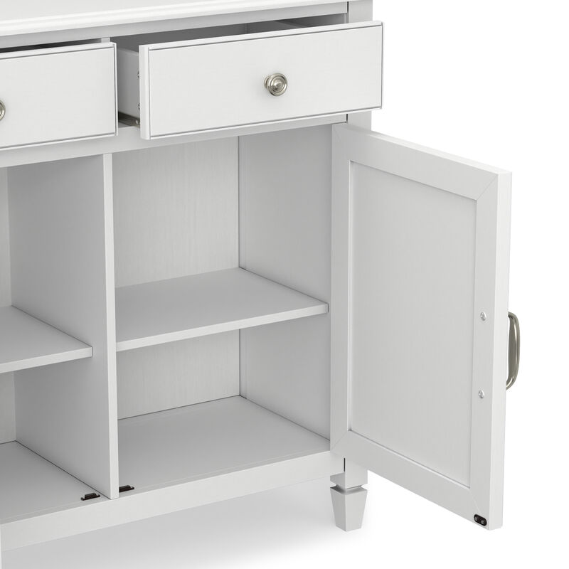 Connaught 40 inch Wide Solid Wood Traditional Entryway Storage Cabinet image number 8