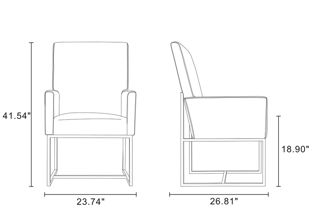 Element Cream Dining Chairs (Set of 6)