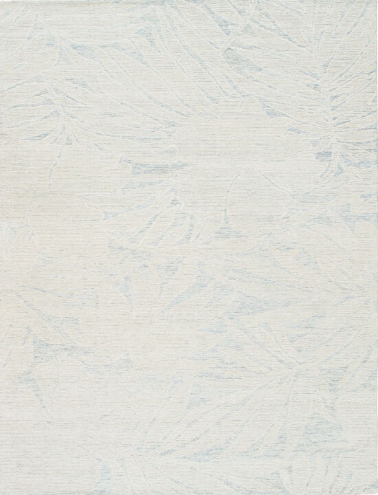 Pasargad Home Harmony Hand-Tufted Ivory/Blue Area Rug