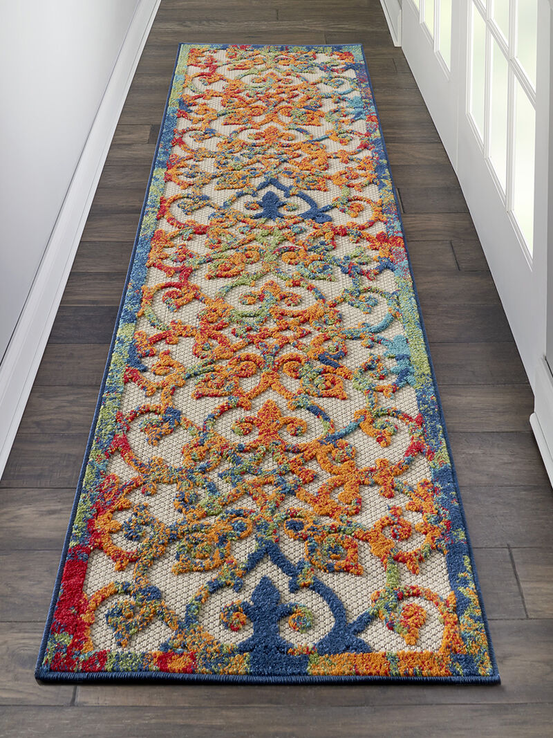 Aloha ALH21 Multicolor 2'3" x 8' Rug