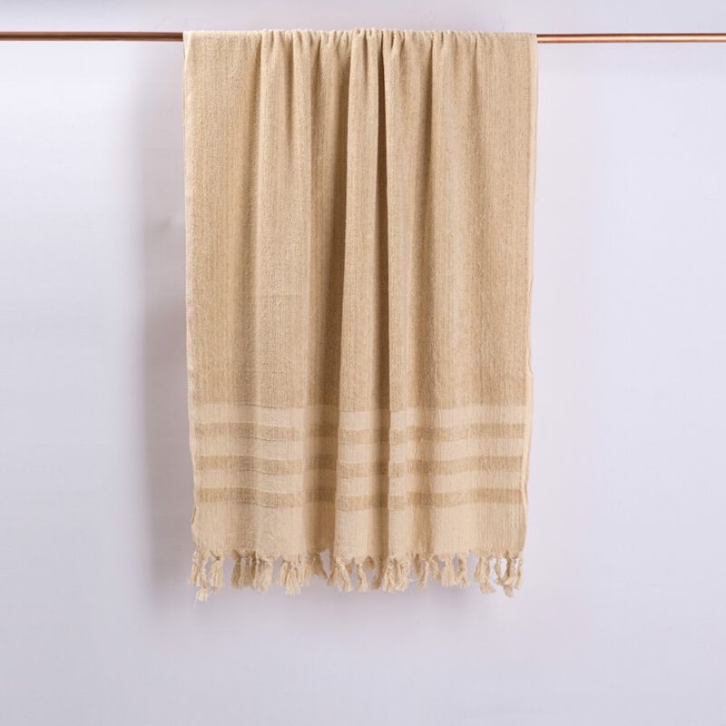 Hand loomed Linen Terry Bath Towel