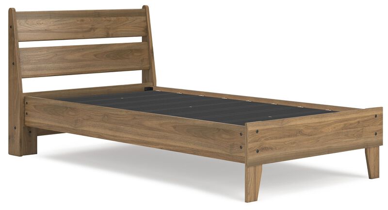 Twin Platform Panel Bed