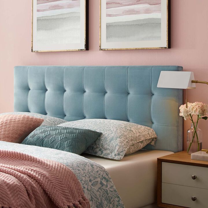 Modway - Lily Biscuit Tufted Full Performance Velvet Headboard
