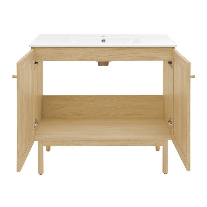 Classe 36" Freestanding Bathroom Vanity with Sink Top image number 8