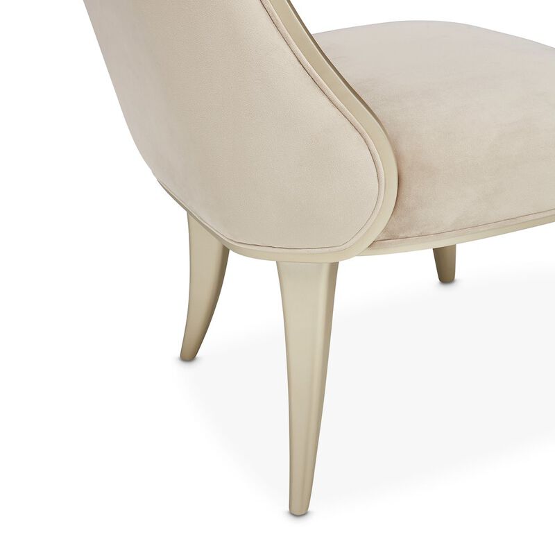 Michael Amini Villa Cherie Dining Side Chair - Hazelnut Set of 2