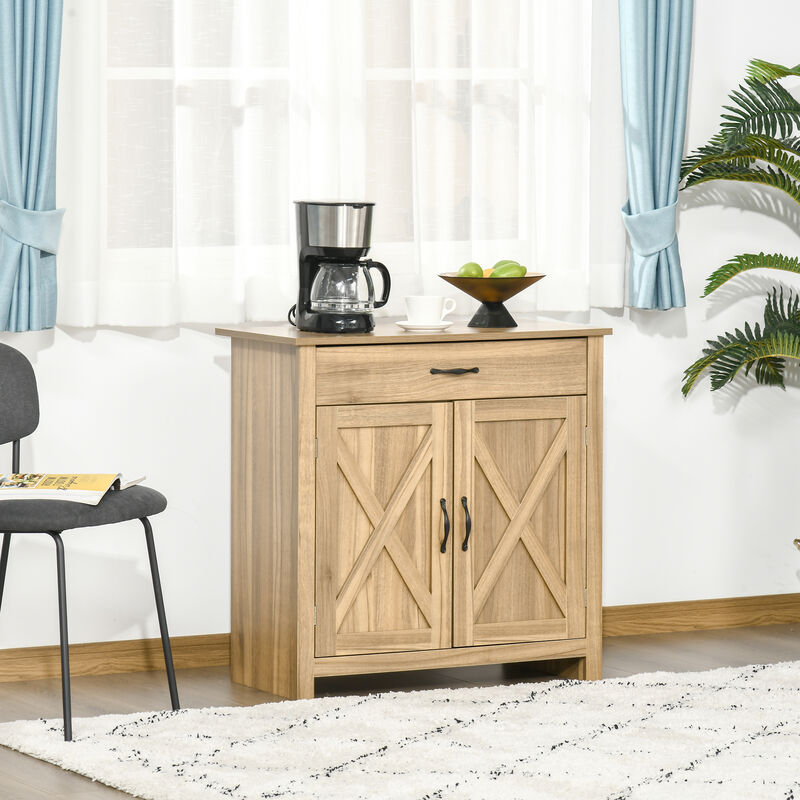 Hibgwa Farmhouse Sideboard Buffet Cabinet image number 8