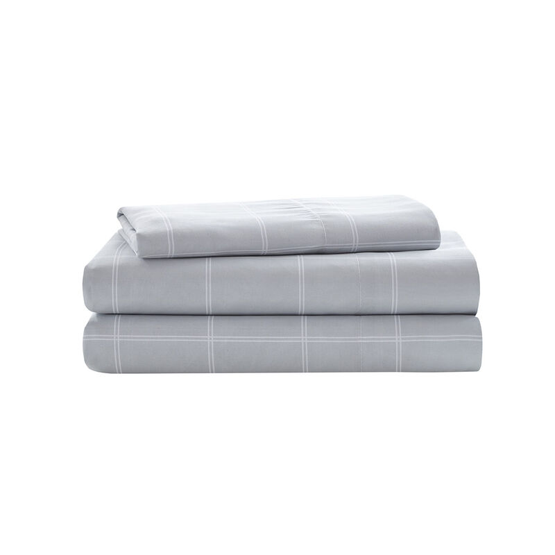 Gracie Mills Tavish Striped Comforter Set with Matching Bed Sheets