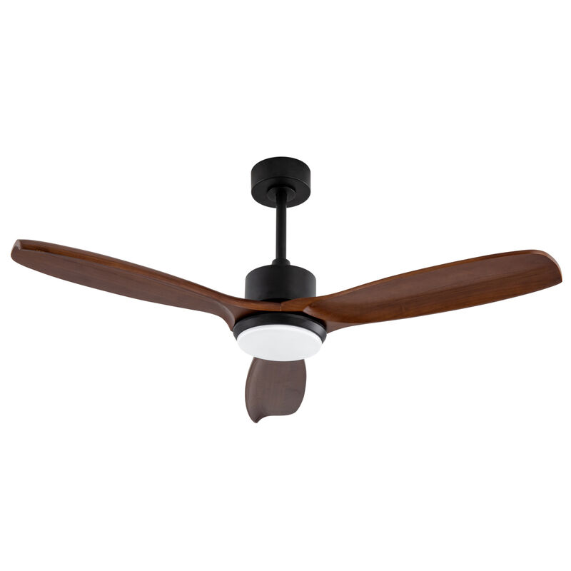 ELEMENT ACE 52 Inch 3 Blade Ceiling Fan with Dimmable LED Lights, Quiet DC Motor, Remote Control, Ideal for Indoor Outdoor Patio Living Room Bedroom Office image number 9