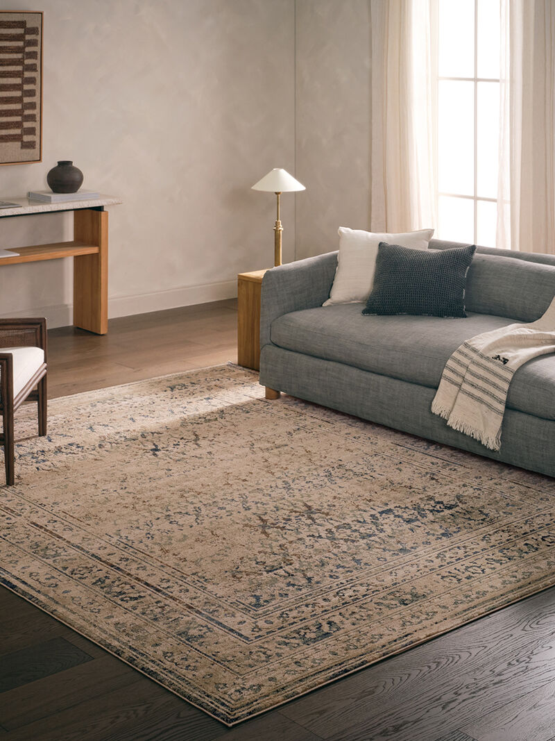 Patterned Silence Rosealyn Gray 8'6" x 12' Rug image number 2