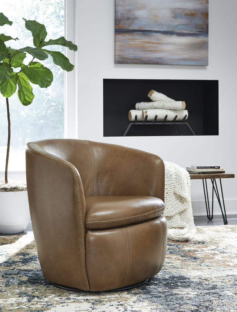 Kierreys Swivel Accent Chair image number 1