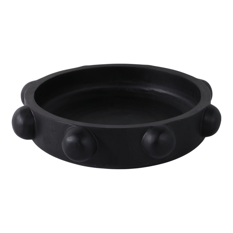 18" Large Hobnail Bowl, Black image number 0