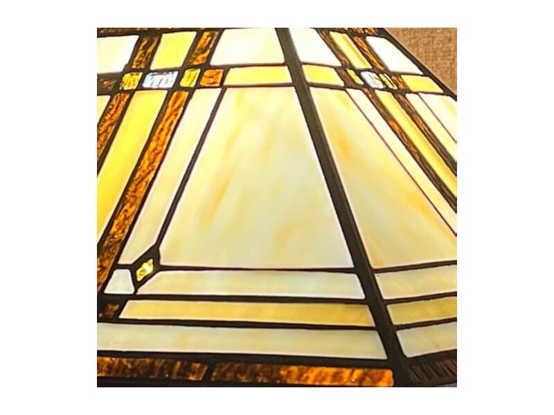 Tiffany Style Stained Glass Table Lamp For Living Room Bedroom Home Office image number 3