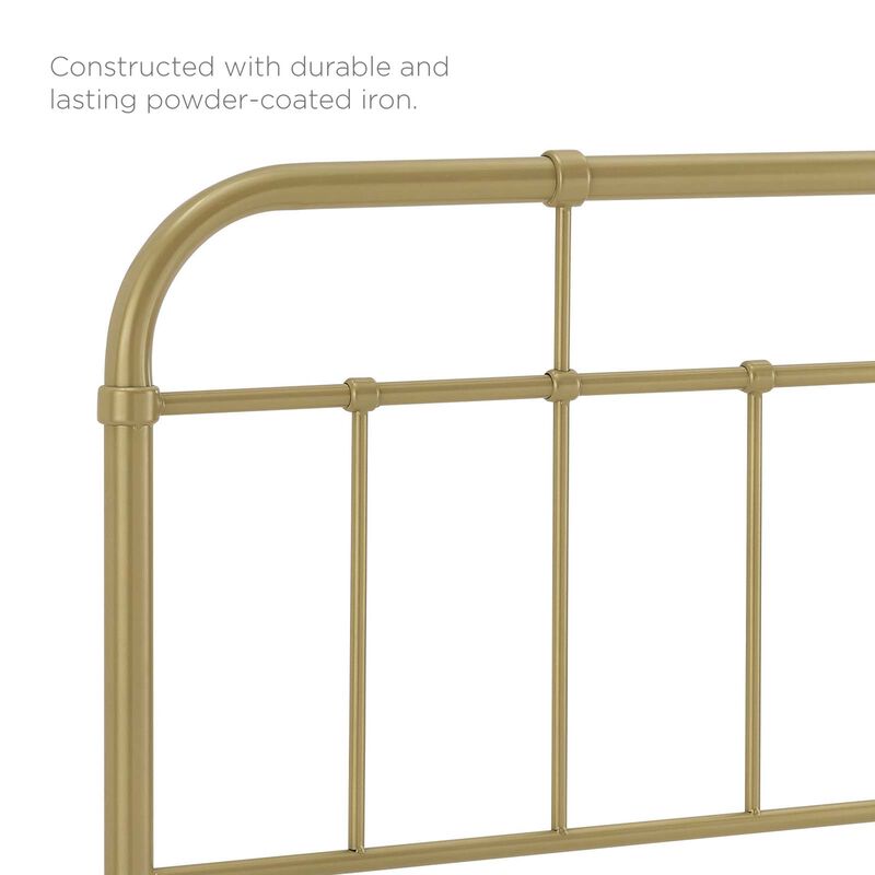 Alessia Metal Headboard image number 4
