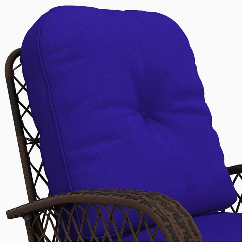 Sturdy Wooden Rocking Chair for Porch Deck and Garden Use image number 5