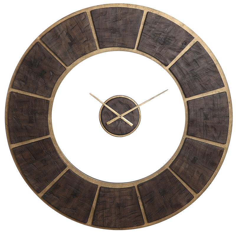 Kerensa Wooden Wall Clock