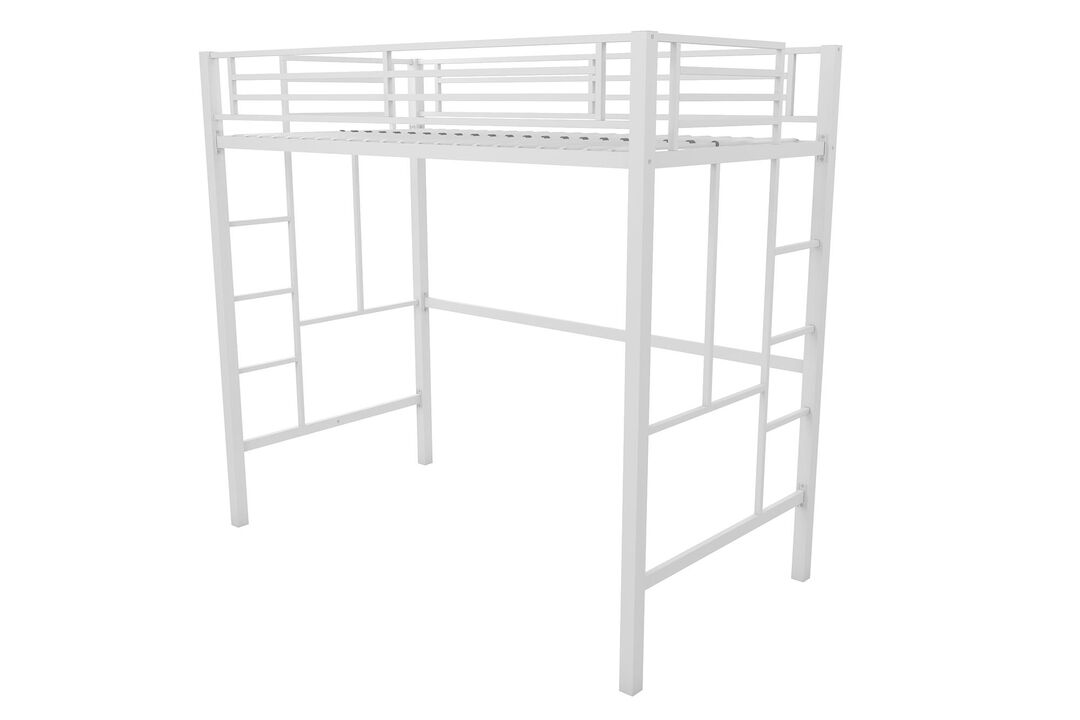 Atwater Living Grace Twin Metal Loft Bed