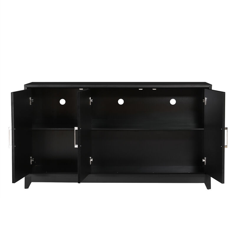 Merax Modern Entertainment Center Media Console Cabinet