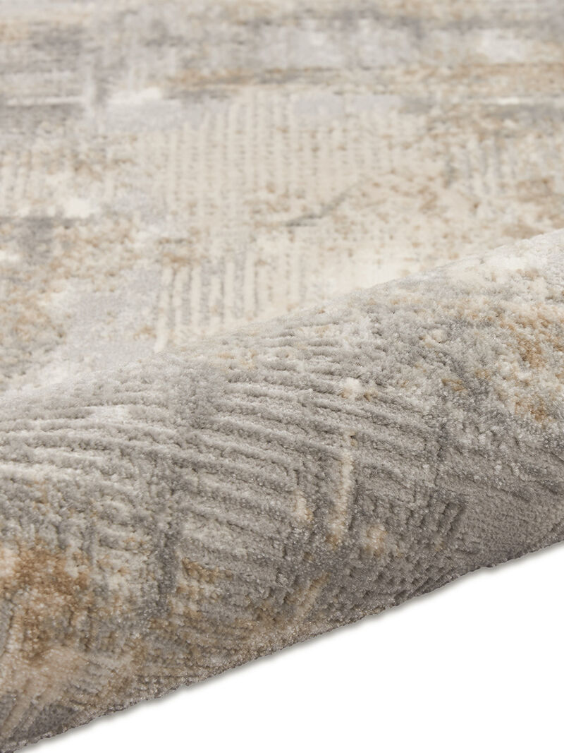 CK950 Rush CK951 Gray/Beige 5'3" x 7'3" Rug image number 3