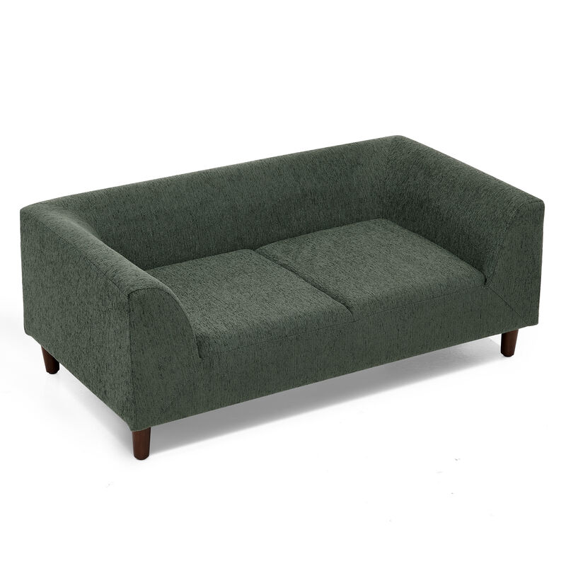 Dog Sofa with Arms & Backrest, Modern Pet Bed for Small/Medium Dogs image number 0