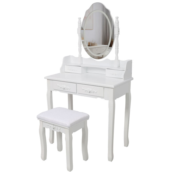 Malwin  Princess Vanity Desk