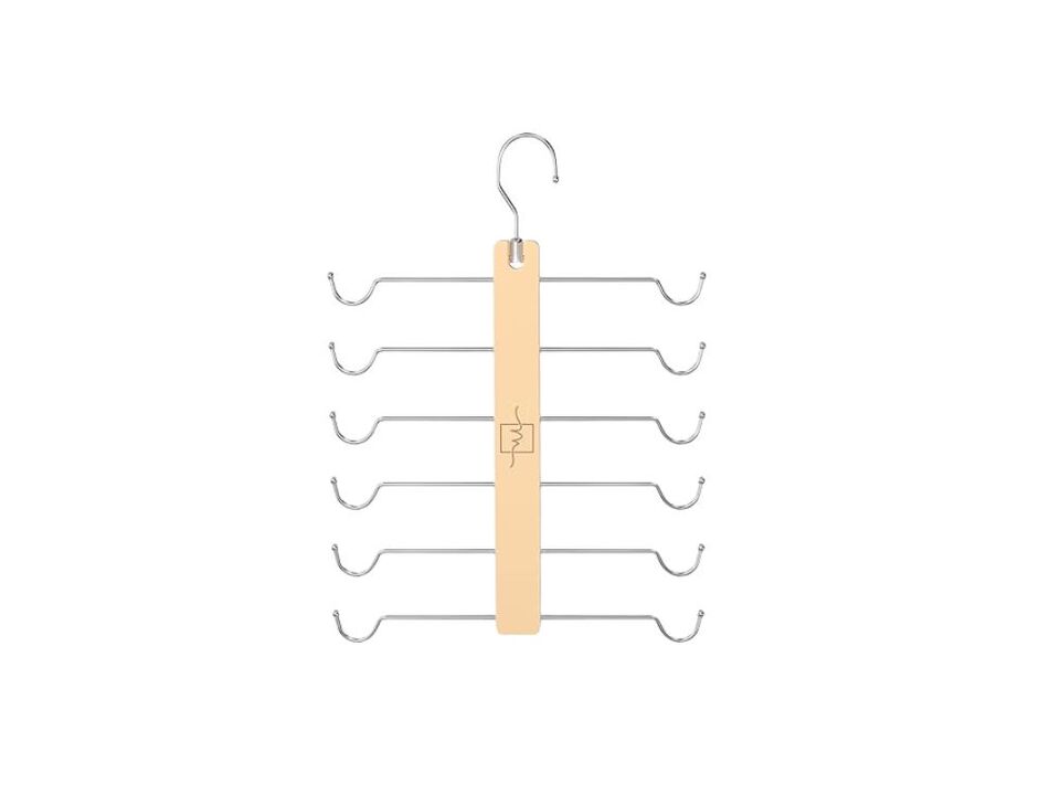 2-Pack European Beechwood Tank Top Hangers | Space-Saving Closet Organizer