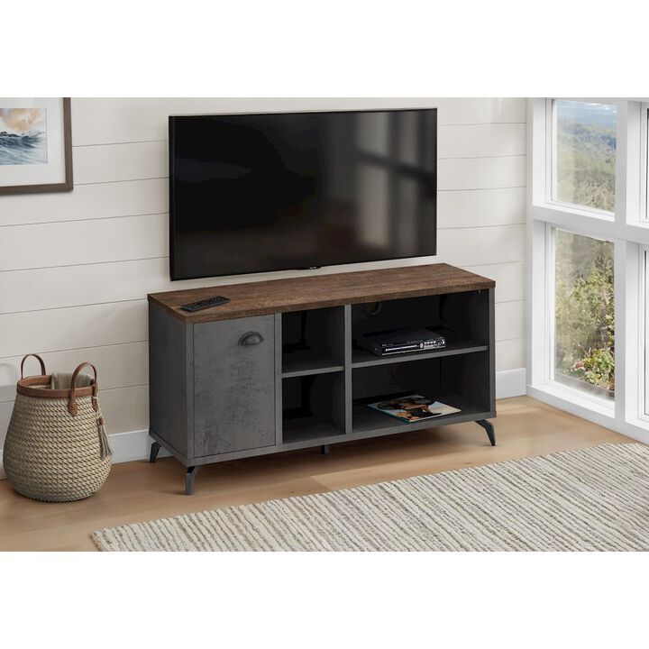 Tv Stand, 48 Inch, Console, Media Entertainment Center, Storage Cabinet
