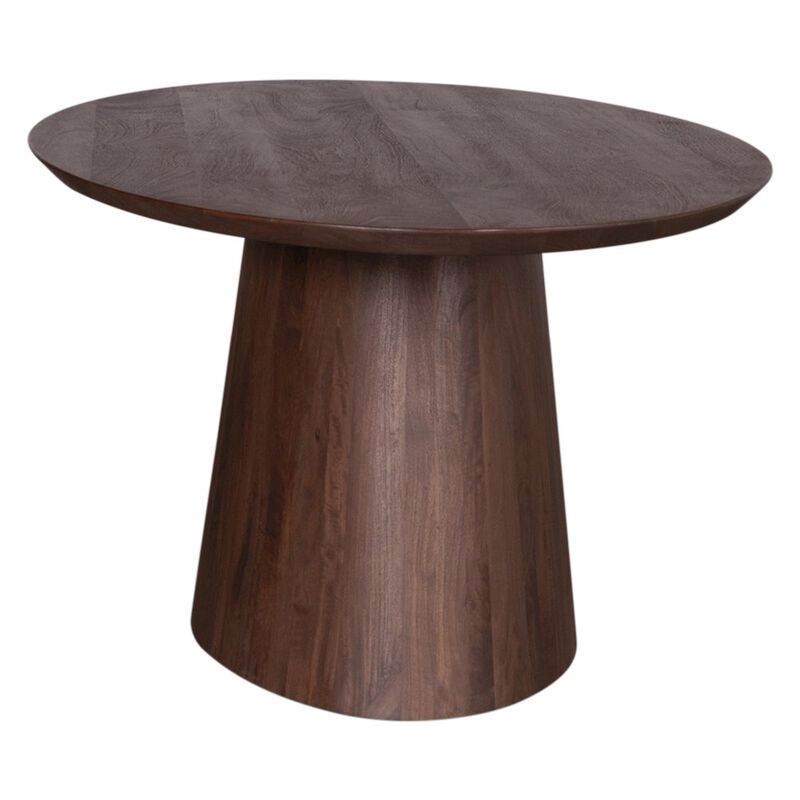 World Interiors Calabasas 86" Oval Dining Table in Toffee Nut image number 1