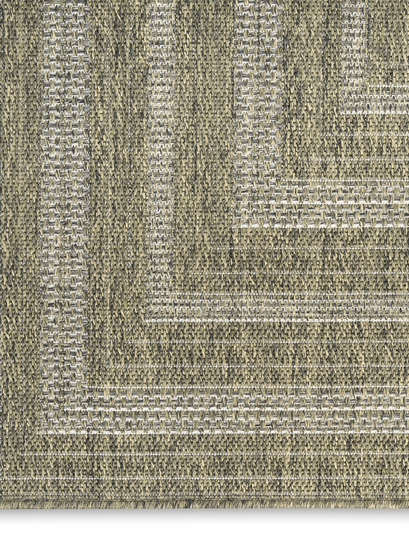 Tulum TLM04 Olive 9' x 12' Rug image number 4