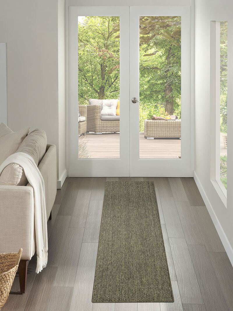 Tulum TLM03 Olive 2'2" x 8' Rug image number 6