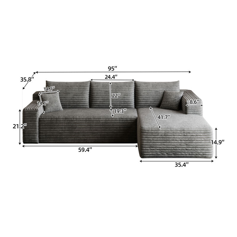 Skolk Sectional Sofa image number 7