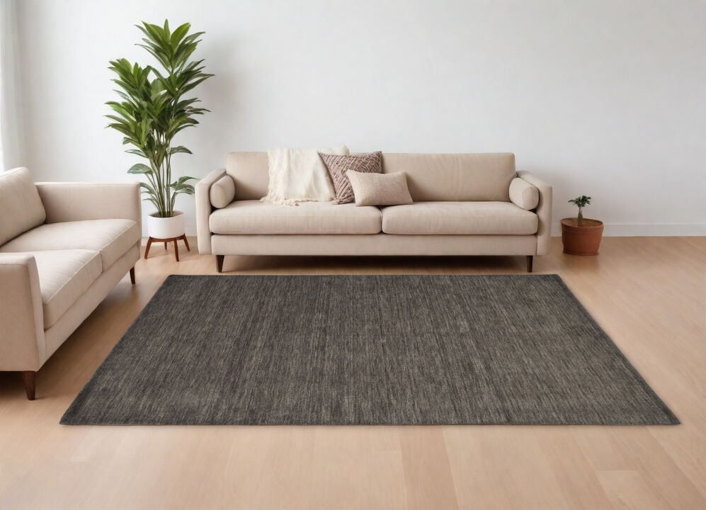 HomeRoots Hand Woven Round Rug