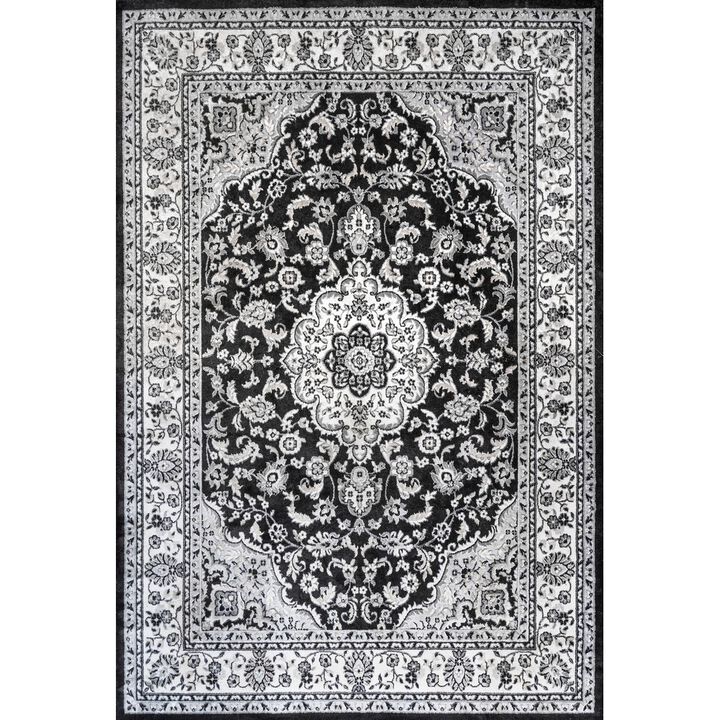 Palmette Modern Persian Floral Area Rug