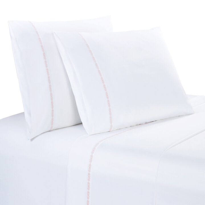 Laurel Blush Queen Sheet Set