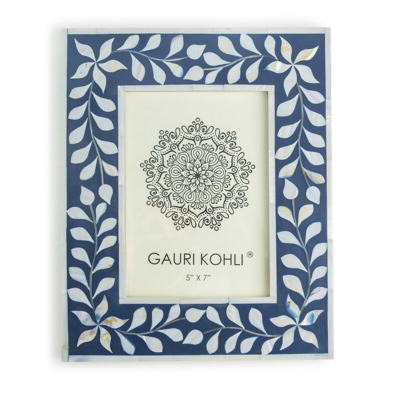 Jodhpur Mother of Pearl Picture Frame - 5"x7"