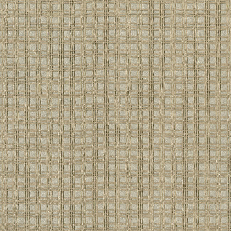 Kori Khaki Grasscloth Wallpaper image number 0