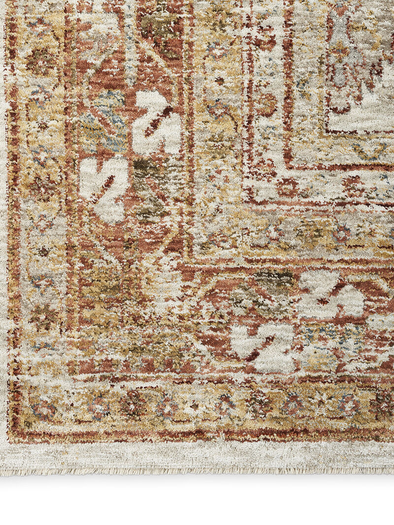 Sahar SHR01 Rust 5'3" x 7'8" Rug